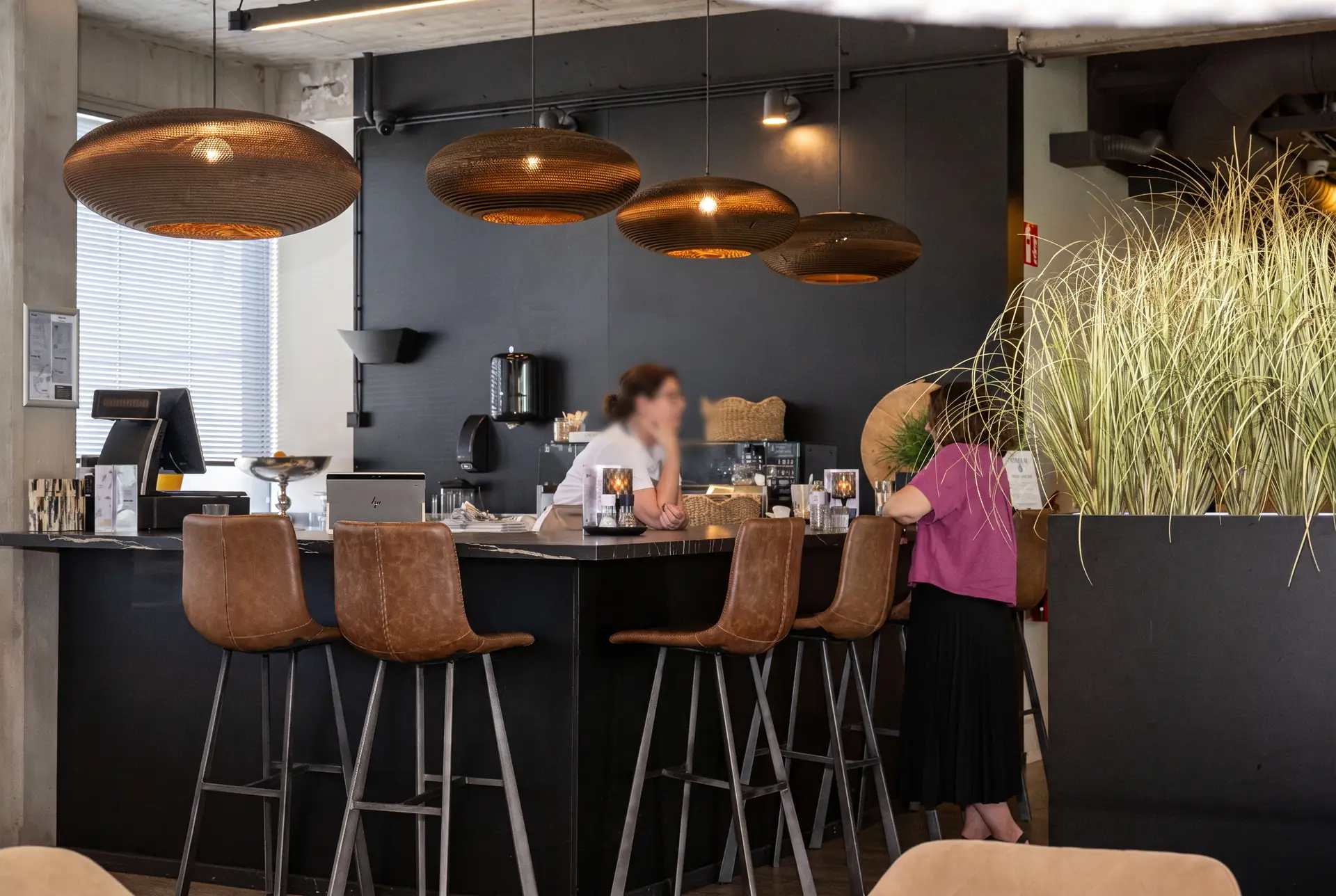 Koffiecorner met hospitality service