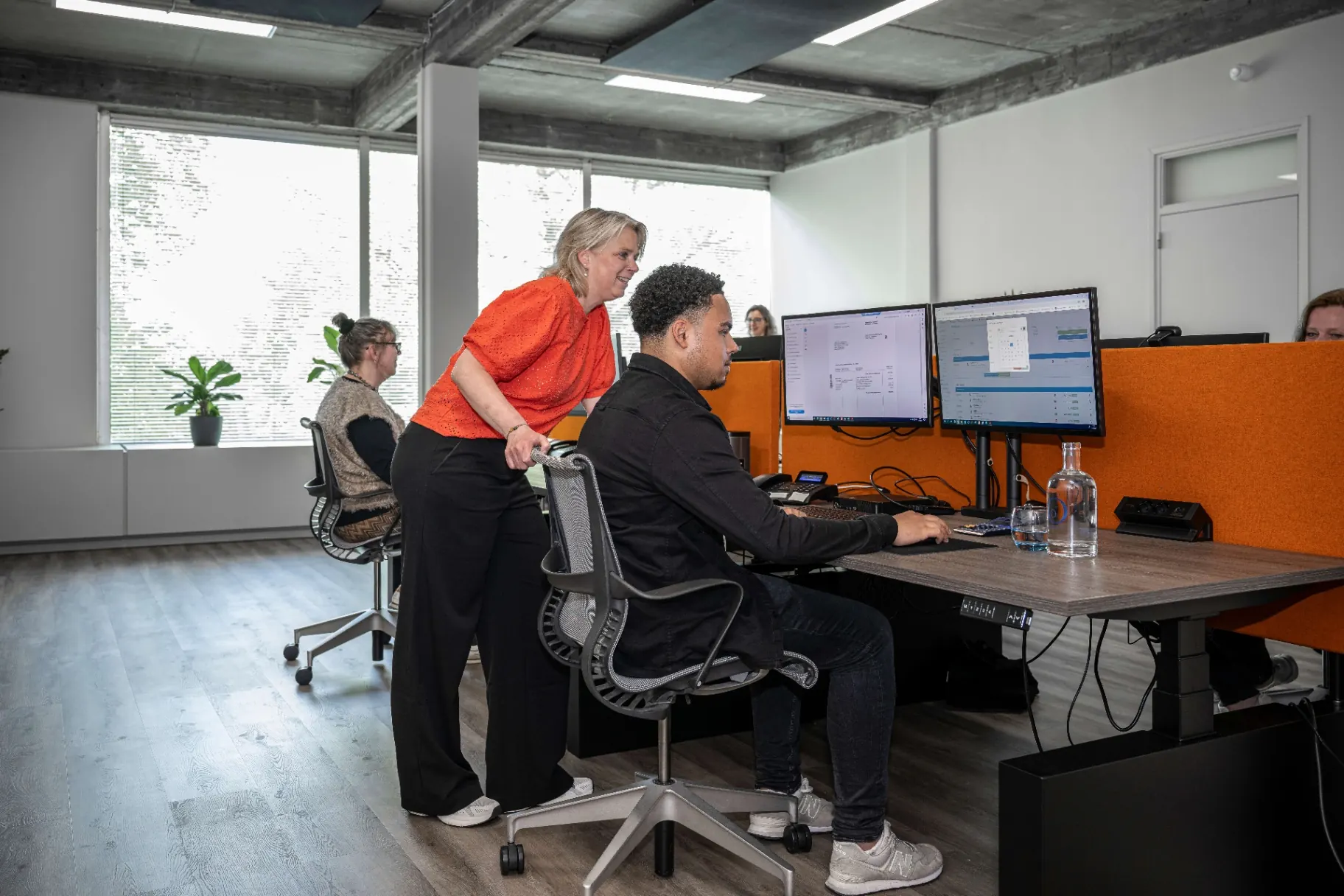Team aan het werk in Sablones Venlo